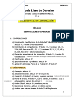 Código Fiscal de la Federación: Disposiciones Generales y Derechos de los Contribuyentes