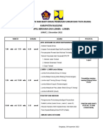 Rundown Dan SK Bakti PU 77