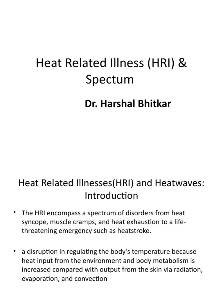 Heat Stroke | PDF | Hyperthermia | Heat Wave