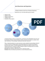 Chemical Changes and Their Representation in The Form of Chemical Equations