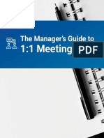 Managers Guide To 1 1 Meetings