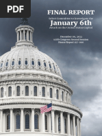 The US Congress' Final Report On The January 6th Capitol Attack
