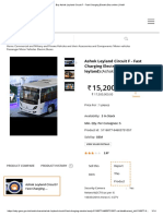 Buy Ashok Leyland Circuit F - Fast Charging Electric Bus Online - GeM PDF