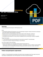 00.1 - SAP Business One Cloud Landscape Workshop v1.0