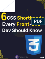 CSS - 6 Shorthands Every Front-End Developer Should Know