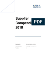 2018 Supplier Compendium