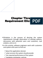 Chapter Three - Requirements Elicitation