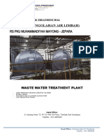 Penawaran Upgrade IPAL 60 m3 Per Hari PKU MAYONG 2022