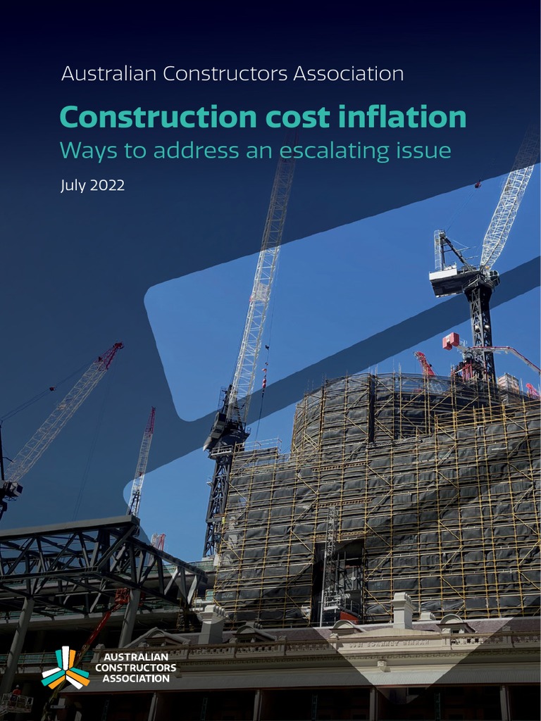 Construction Cost Inflation - July 2022 | PDF | Procurement | Supply Chain