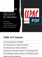 A Case For Gender Equality in Nigeria