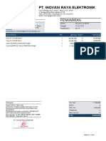 PT. Inovasi Raya Elektronik Penawaran Nomor SQ.2022.10.00378