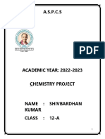 Chemistry Project