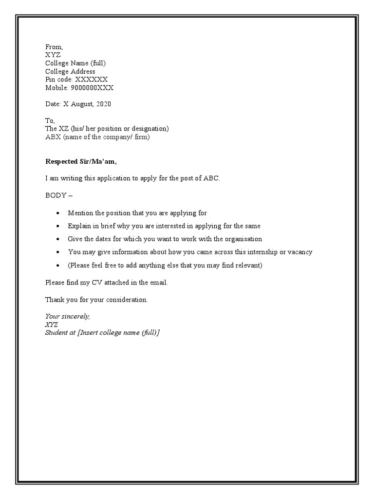 SAMPLE COVER LETTER FORMAT visual data 5