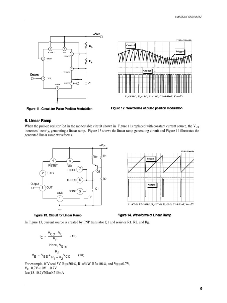 LM555 5 | Download Free PDF | Capacitor | Manufactured Goods