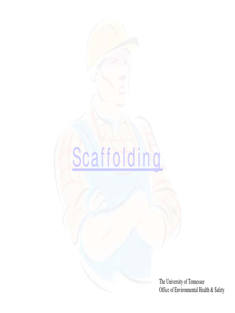 Scaffolding Pdf Scaffolding