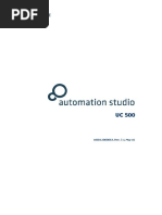 Automation Studio User Manual - UC 500