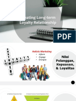 Week 5 - Creating Long-Term Loyalty Relationship