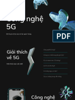 Xanh dương Thành phần 3D Công nghệ 5G 