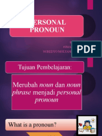 Personal Pronoun