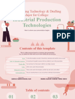 Engineering Technology & Drafting Major For College - Industrial Production Technologies by Slidesgo