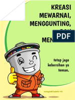 Mewarnai, Menggunting Dan Menempel Baru