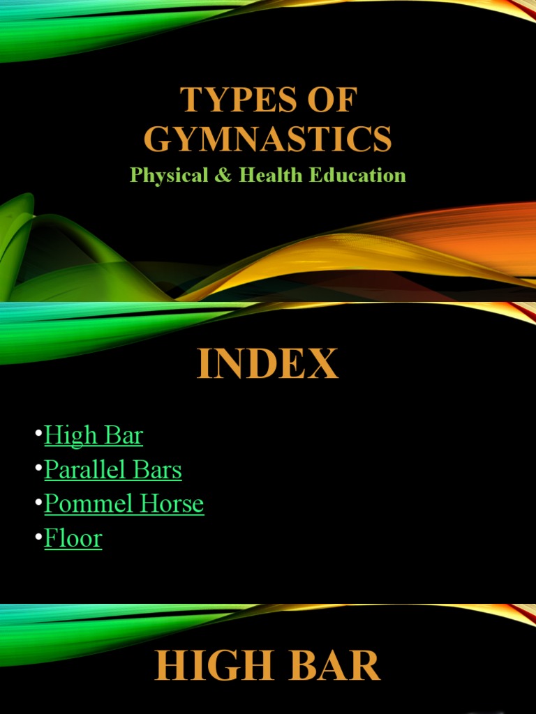 Types of Gymnastics Events Explained | PDF | Wellness | Science ...