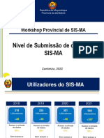 Análise da submissão de dados no SIS-MA da Província da Zambézia 2018-2021