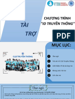 Hồ sơ Tài trợ ID TRUYỀN THÔNG.