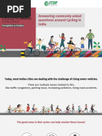 IRC 11 2015 Cycle Track | PDF