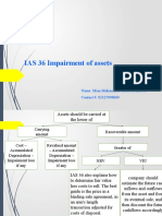 IAS - 36 (Impairement of Asset)