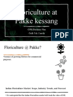 Floriculture at Pakke Kessang