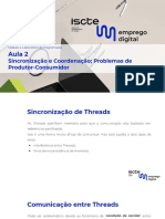 Aula 2 - Sincronizacao e Coordenacao Problemas de Produtor-Consumidor