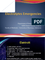 Electrolytes Emergencies (Ali Haedar)
