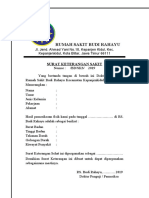 Surat Keterangan Sakit