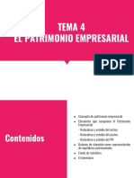Tema 4 El Patrimonio Empresarial.