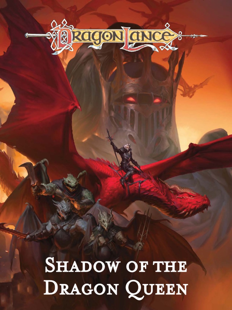 D&D 5 0 WotC DragonLance Shadow of The Dragon Queen OCR | PDF