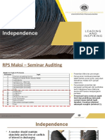 Pertemuan 9 Independence