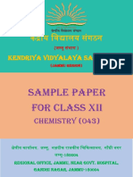 QP Chemistry Sample Papers