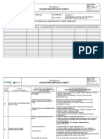 Análise preliminar de tarefa de montagem de estrutura