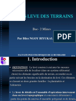 Chap6 - Leve Des Terrains 2018