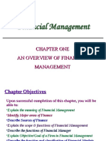 FINANCIAL MANAGEMENT CHAPTER 1: INTRODUCTION TO FINANCE