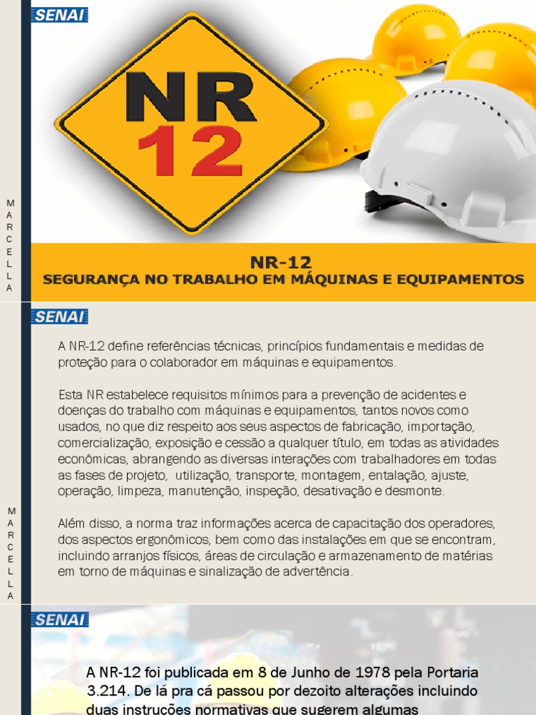 Sinalização e Segurança na NR-12 | PDF