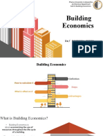 Building Economics: DR/ Pakinam Nabil