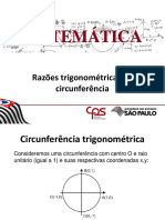 Razões Trigonometricas Na Circunferencia