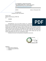 Surat Penyelesaian Pembayaran KOmpensasi KSO Tebu Kedaton