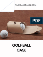 Golf Ball Case Vasile and Pavel Materials and Link To Video