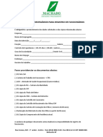 Documentos Necessários para Registro de Funcionários