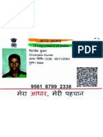 Generating Aadhaar Details