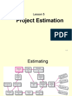 Lesson 5 Project Estimation