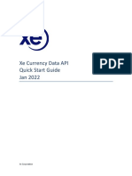 XE Currency Data API Non Technical Quick Start Guide